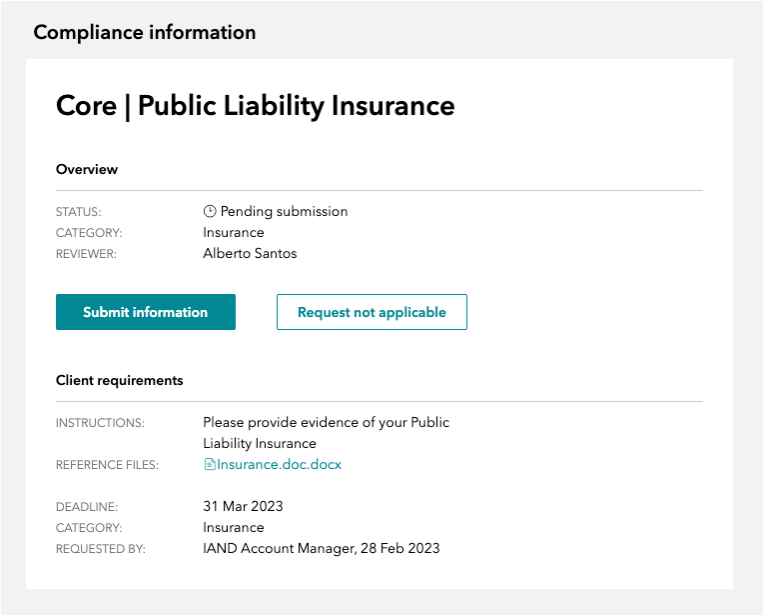 Adding Compliance information 1.5.png
