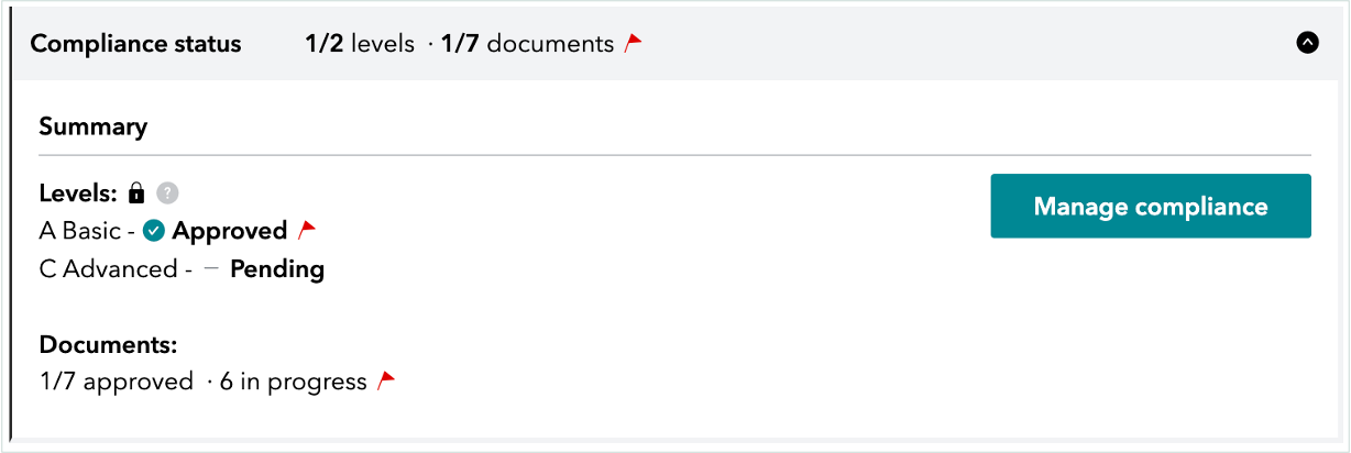 IAND Compliance status module.png